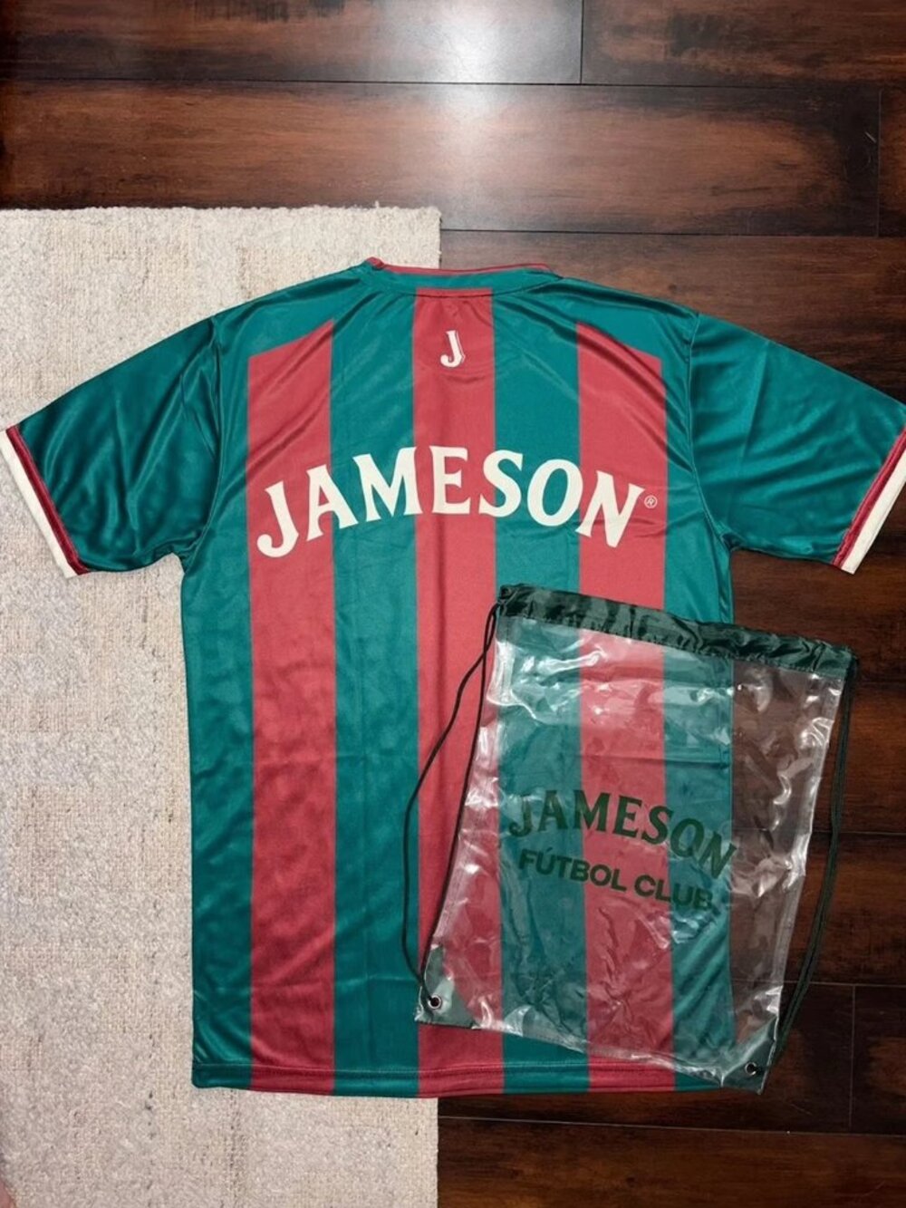 Bundle Jameson Whiskey Futbol Jersey & Bag